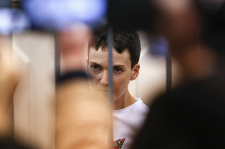 Nadiya Savchenko is on hunger strike in a Russian jail