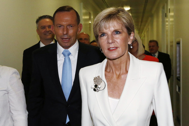 Australian Foreign Minister Julie Bishop