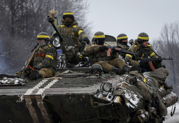 Ukrainian troops have withdrawn heavy weapon from the front lines