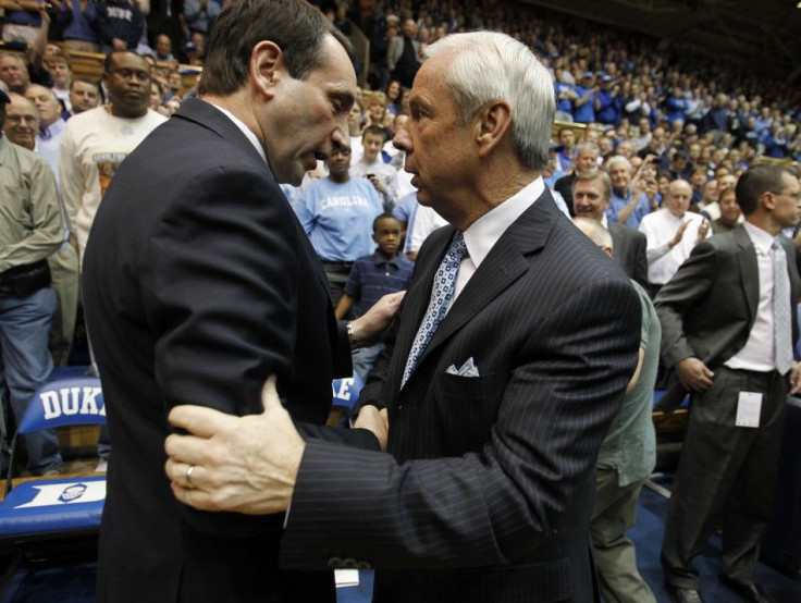 Williams and Coach K faced off for the ACC Title