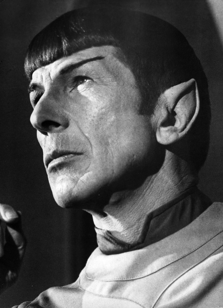 Leonard Nimoy as Mr. Spock on "Star Trek"