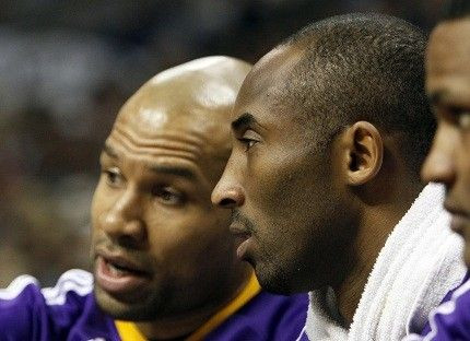 Kobe Bryant led the way for the Lakers