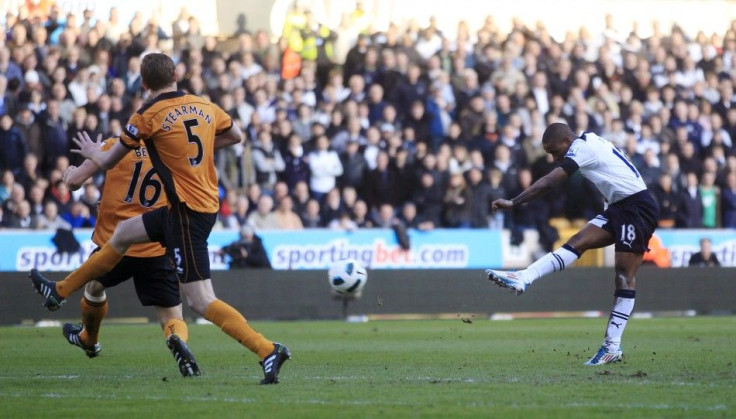 Jermain Defoe scored twice for Tottenham