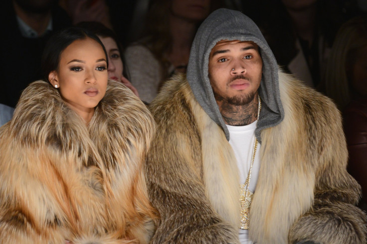 Karrueche Tran and Chris Brown 