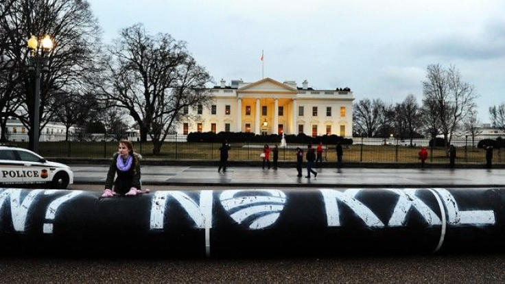 Keystone XL pipeline protest