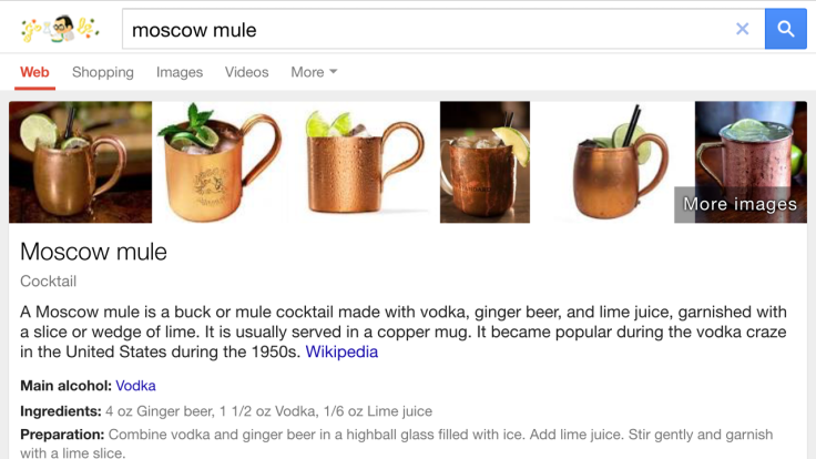 Google cocktail recipes