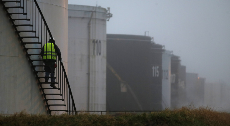 Oil tank farm in Paris.