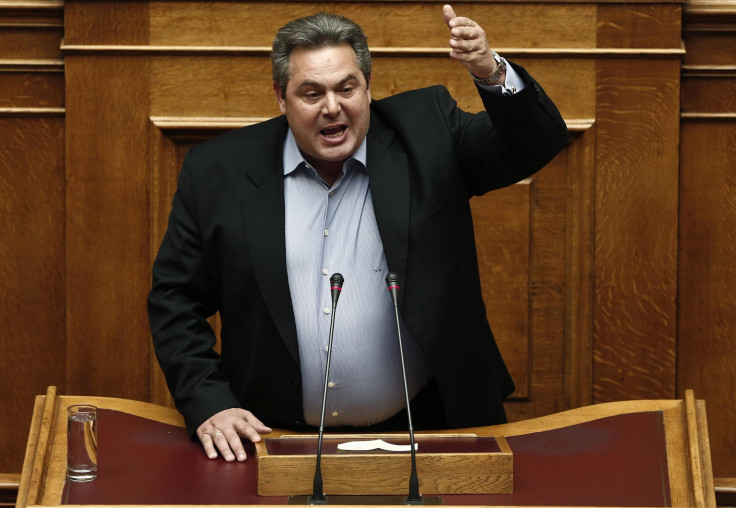 greek defense minister
