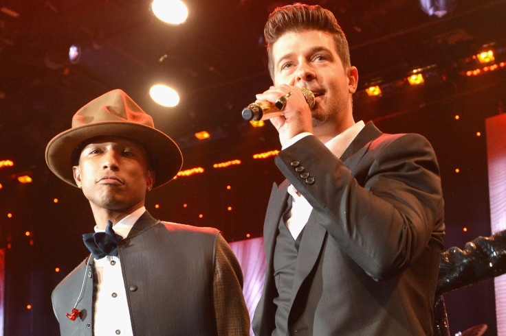 Pharrell Williams and Robin Thicke