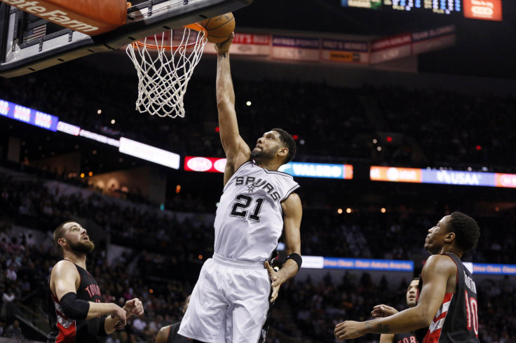 Tim Duncan Spurs 2015