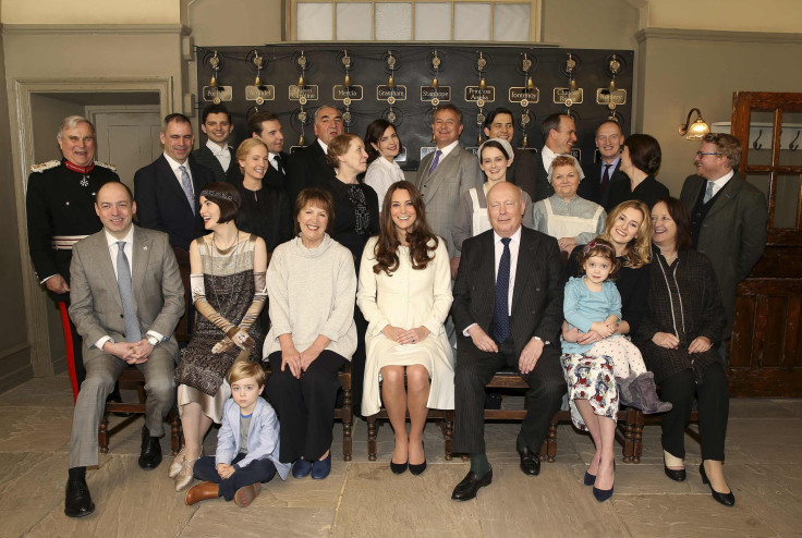 Kate Middleton Downton Cast photo