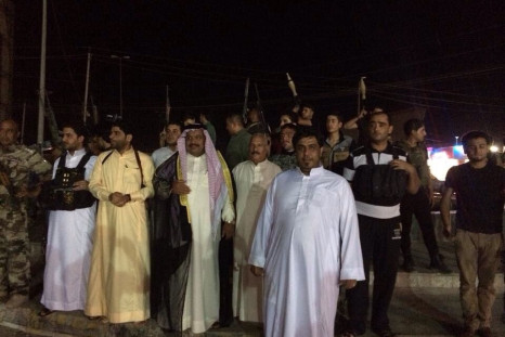 Sunni tribal fighters in Ramadi