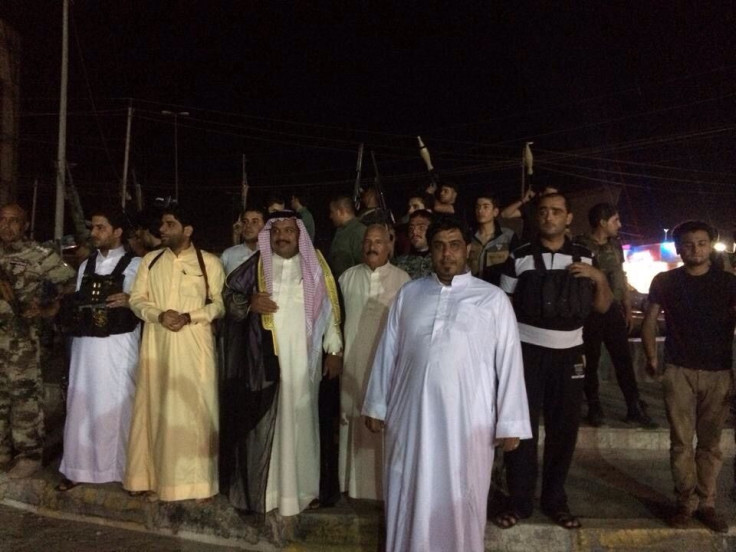 Sunni tribal fighters in Ramadi