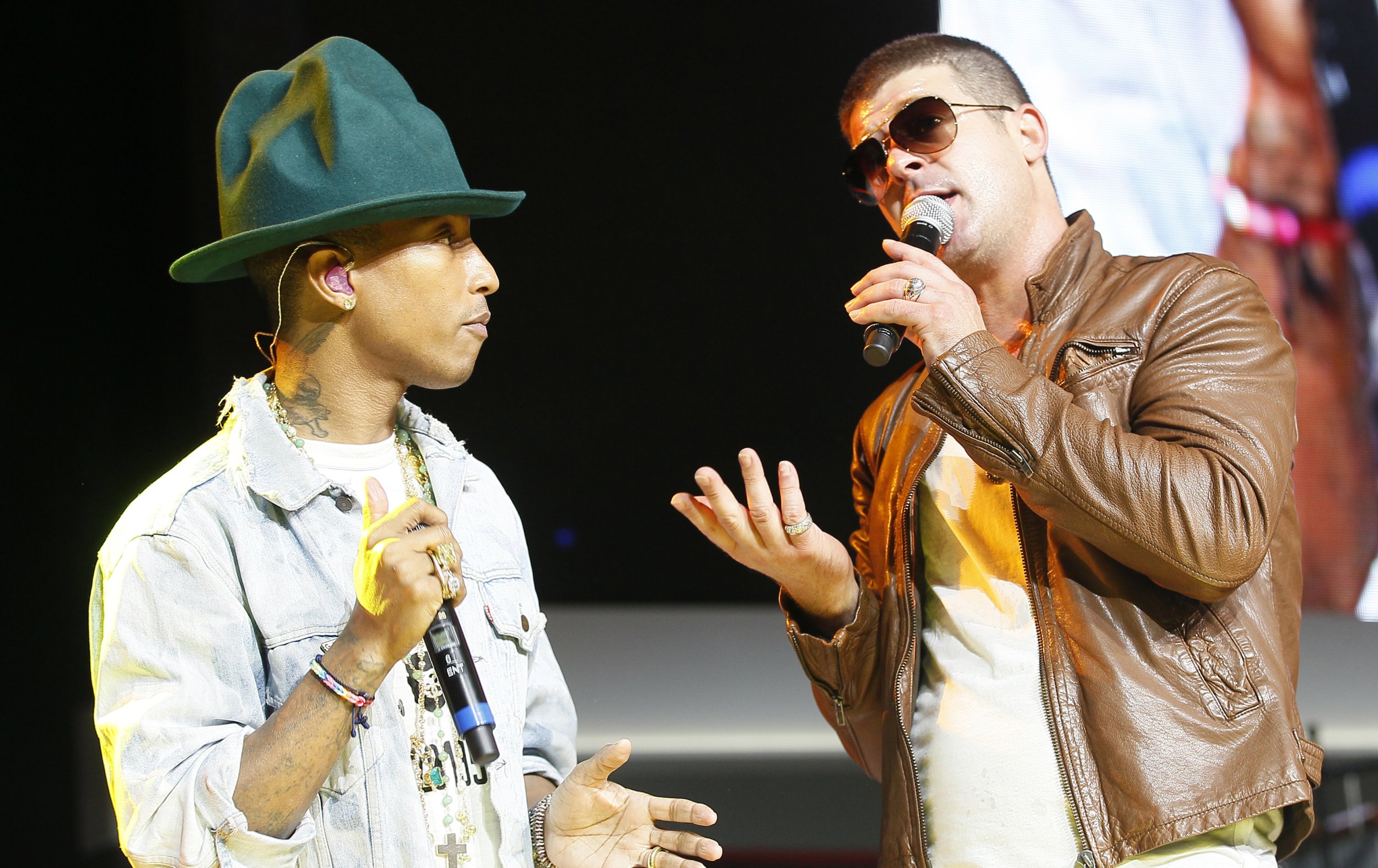 Robin Thicke, Pharrell ripped off Marvin Gaye for hit 'Blurred