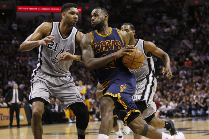 LeBron James Tim Duncan