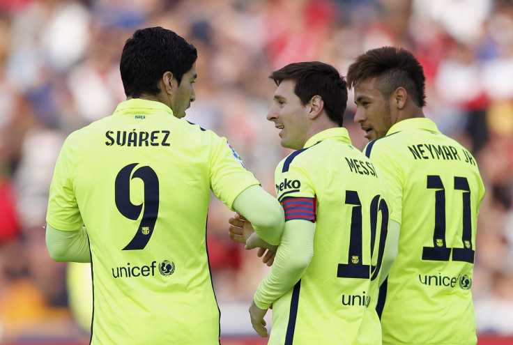 Lionel Messi, Neymar, Luis Suárez 