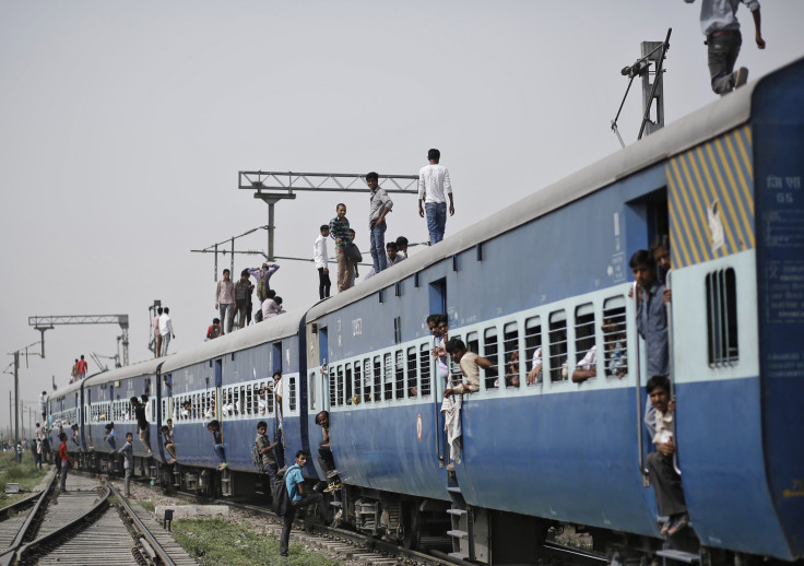 Train in Uttar Pradesh, India