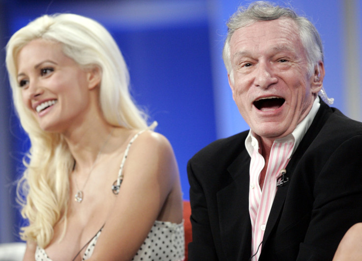 Holly Madison and Hugh Hefner