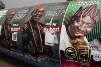 Nigeria's presidential election posters