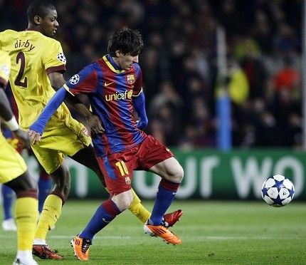 Lionel Messi scored in injury time