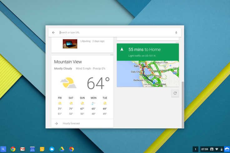 chromebook google now 1