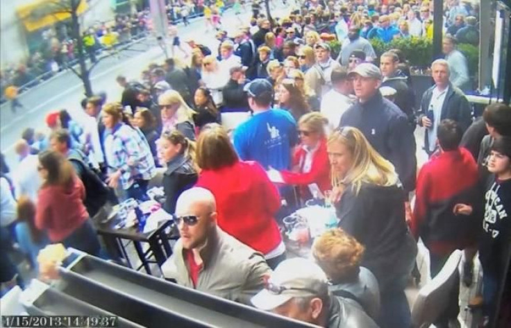 Boston marathon security photo