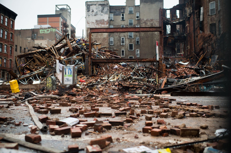 NY building explosion