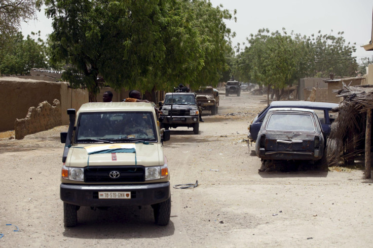 Nigerian military trucks