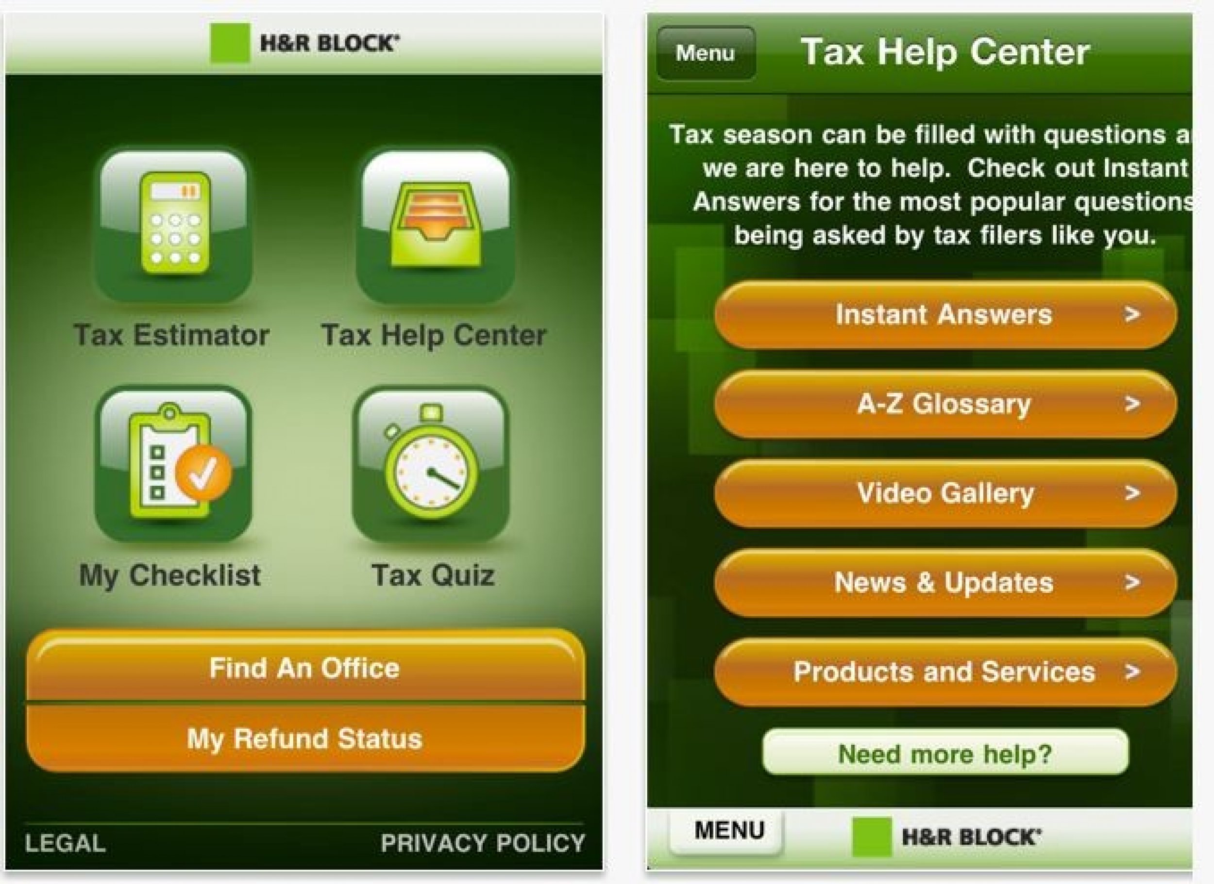 HR Block Tax Central
