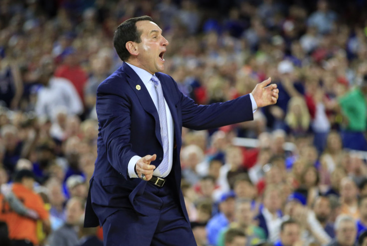 Mike Krzyzewski Duke 2015