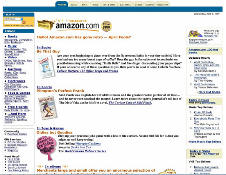 amazon 1999