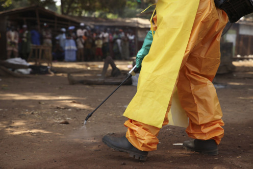 ebola disinfection
