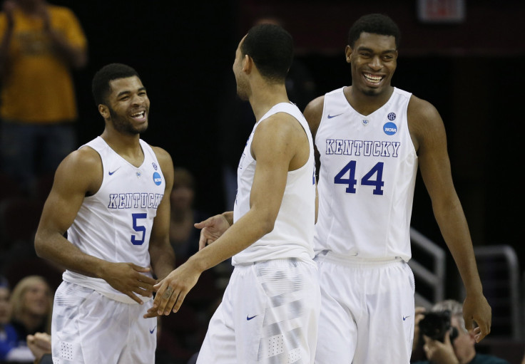 Andrew Harrison Dakari Johnson Kentucky 2015