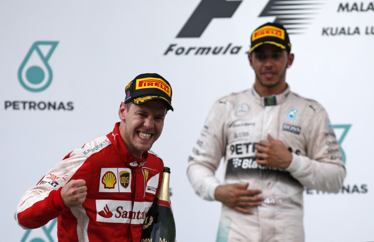 Sebastian Vettel, Lewis Hamilton