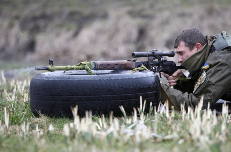 Ukraine rebels Russia training