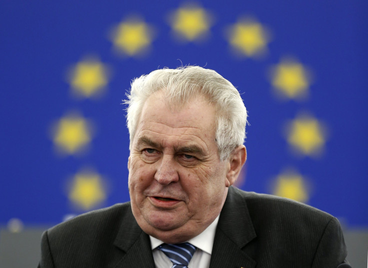 CzechPresidentMilosZeman 