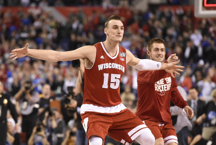 Sam Dekker Wisconsin 2015