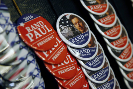Rand Paul campaign buttons