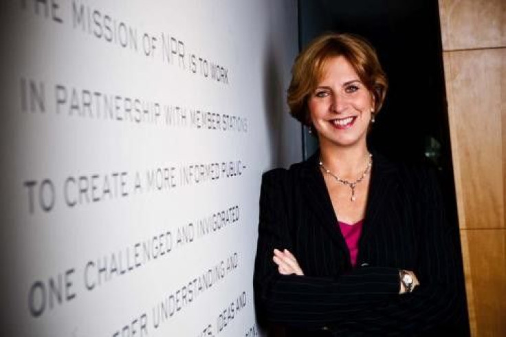 Vivian Schiller, Former National Public Radio CEO, is seen in an official photo.