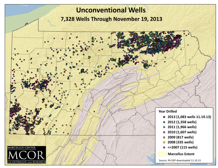 Marcellus Shale Map