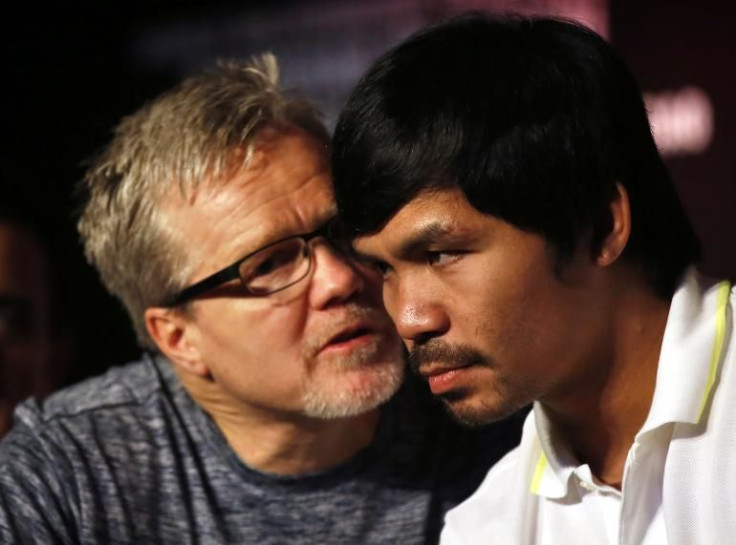 Freddie Roach Manny Pacquiao