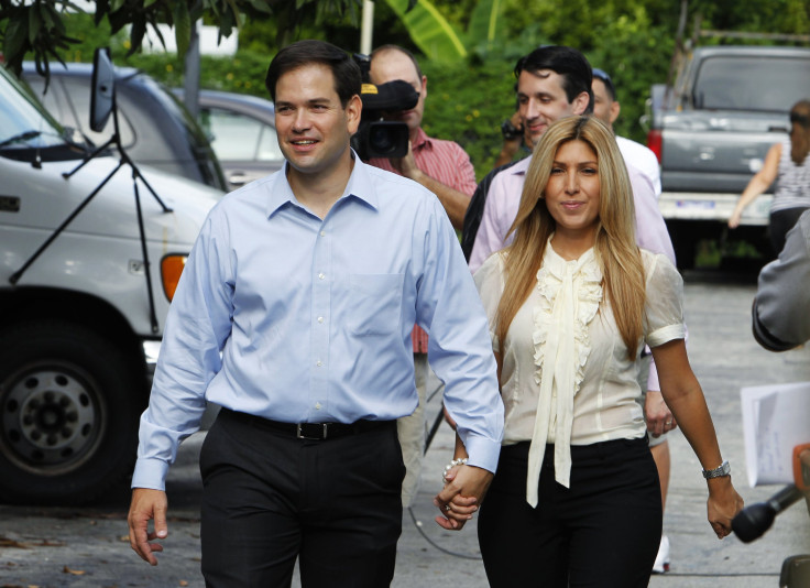 Marco and Jeanette Rubio