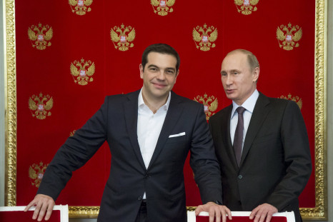 Greek PM Russia visit