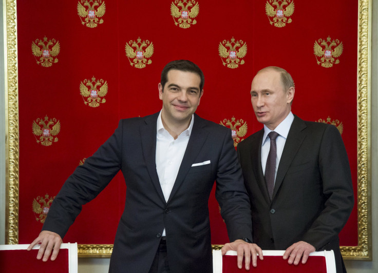 Greek PM Russia visit