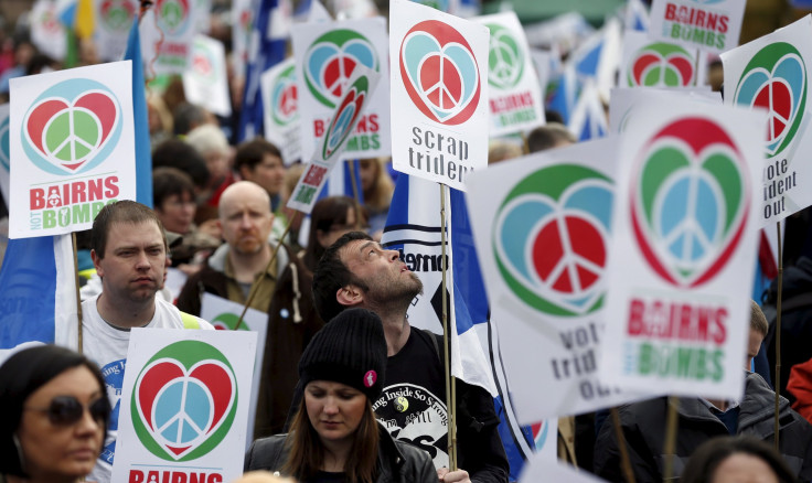 trident protesters