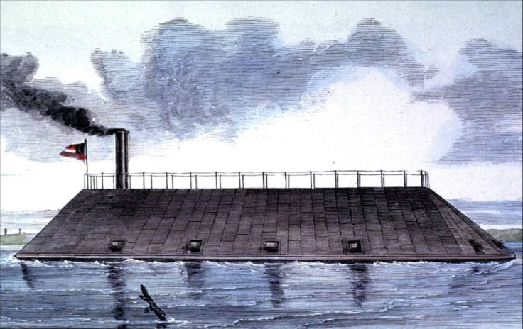 Historical image of the CSS Georgia