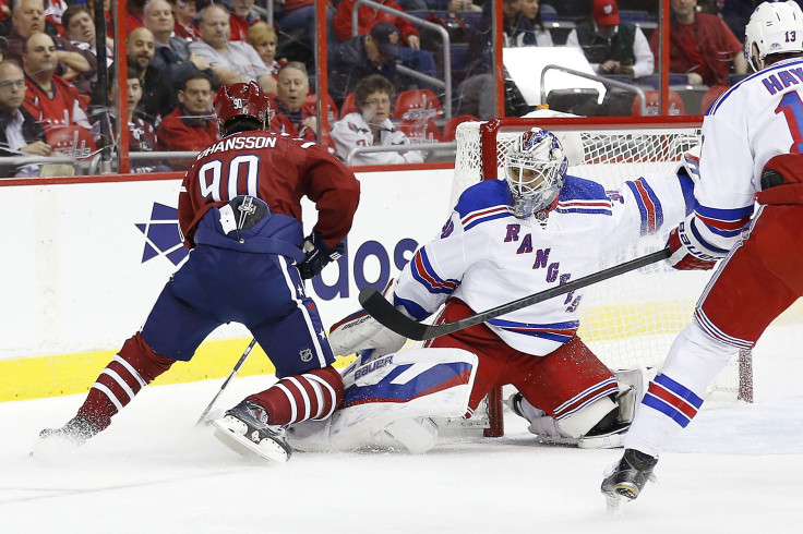 Henrik Lundqvist New York Rangers 2015