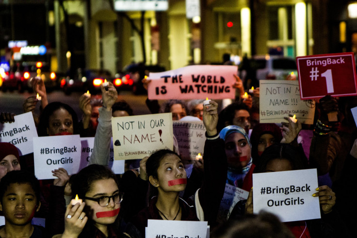 BringBackOurGirlsNYC Supporters Gather For Chibok Kidnapping One Year Later