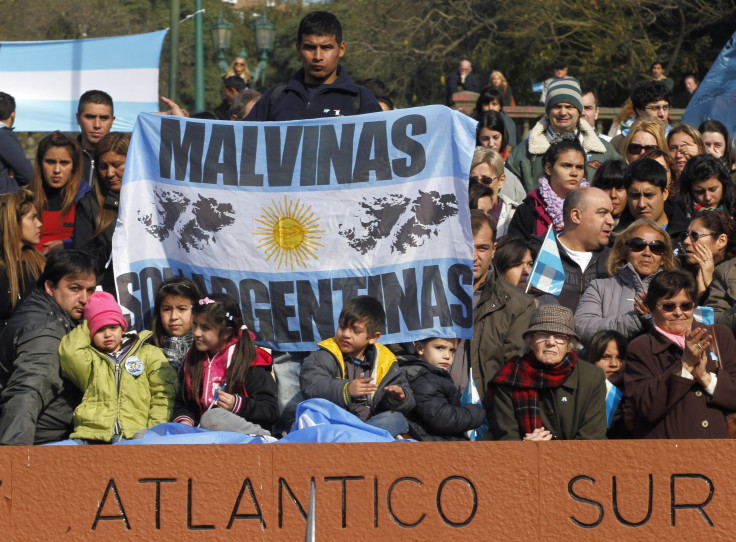 falklands protest argentina
