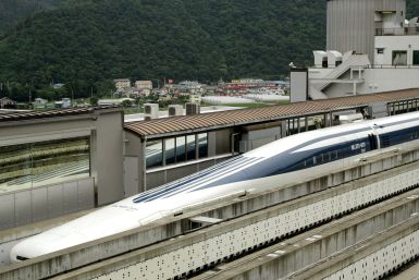 Japanese bullet train 